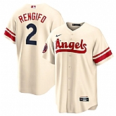 Angels 2 Luis Rengifo Cream 2022 City Connect Cool Base Jersey Dzhi,baseball caps,new era cap wholesale,wholesale hats